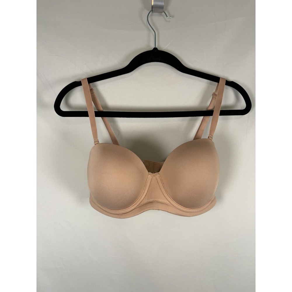Wacoal Body by Wacoal 36D Underwire T-Shirt Bra Beige Adjustable Strap 854119